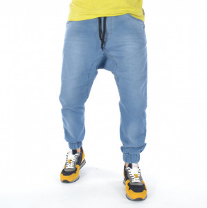 HERREN DENIM DROP CROTCH PANTS SPRING TRENDFIELD - Img 6
