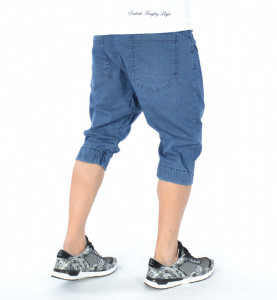 HERREN DENIM DROP CROTCH SHORTS TRENDFIELD - Img 2