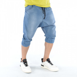 HERREN DENIM DROP CROTCH SHORTS TRENDFIELD