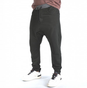 HERREN DROP GROTCH STRICKPANTS TRENDFIELD FRÜHLING HERBST - Img 2