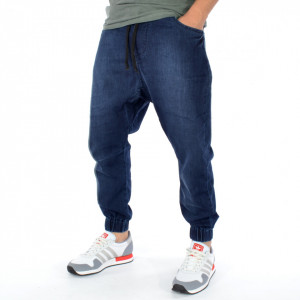 MEN'S DENIM DROP CROTCH PANTS TRENDFIELD SPRING - Img 2