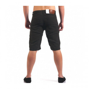 PANTALONI SCURȚI DIN IN NEGRU PENTRU BĂRBAȚI - Img 3