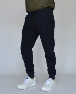 ΑΝΔΡΙΚΟ ΜΠΛΕ ΣΚΟΥΡΟ ΠΑΝΤΕΛΟΝΙ TAPERED FIT