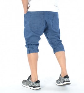 HERREN DENIM DROP CROTCH SHORTS TRENDFIELD - Img 3
