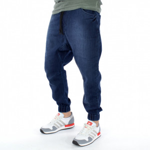 MEN'S DENIM DROP CROTCH PANTS TRENDFIELD SPRING - Img 1