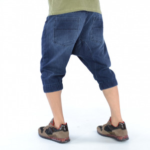 HERREN DENIM DROP CROTCH SHORTS TRENDFIELD - Img 2