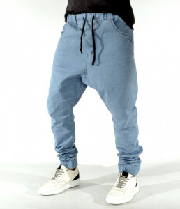 MEN'S DENIM DROP CROTCH PANTS TRENDFIELD SPRING/FALL - Img 6