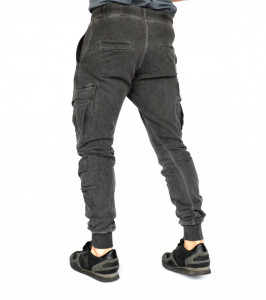 TAPERED SLIM FIT HERREN CARGO JOGGINGHOSE FRÜHLING / HERBST - Img 3
