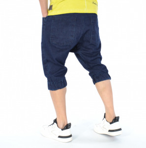 HERREN DENIM DROP CROTCH SHORTS TRENDFIELD - Img 2