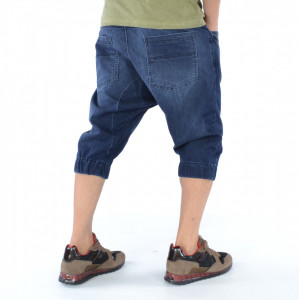 HERREN DENIM DROP CROTCH SHORTS TRENDFIELD - Img 3