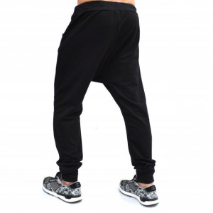 Men's Black joggers drop crotch sweat pants SPRING/SUMMER - Img 2