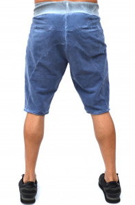 МЪЖКИ КЪСИ ПАНТАЛОНИ RELIO BLUE OIL DYE SHORTS С ИЗБЕЛВАНЕ ПО ШЕВОВЕТЕ - Img 3