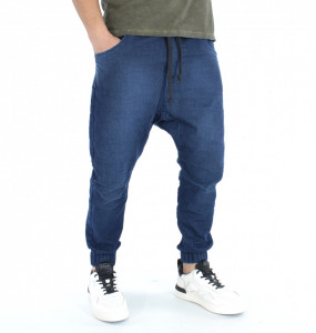 HERREN DENIM DROP CROTCH PANTS SPRING TRENDFIELD