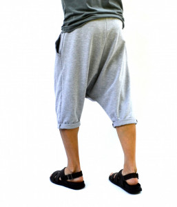 MEN'S DROP CROTCH SWEATSHORTS - Img 3