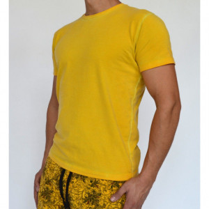 ΑΝΔΡΙΚΟ ΜΠΛΟΥΖΑΚΙ ΜΕ ΛΕΥΚΑΝΣΗ ΤΩΝ ΡΑΦΩΝ YELLOW OIL DYE