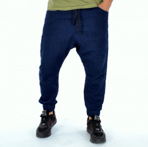 HERREN DENIM DROP CROTCH PANTS SPRING TRENDFIELD