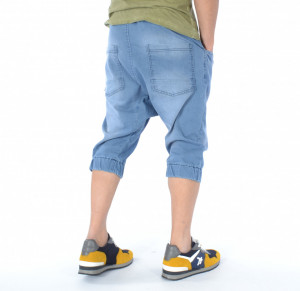 HERREN DENIM DROP CROTCH SHORTS TRENDFIELD - Img 4
