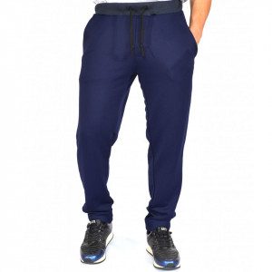 PANTALONI DE TRENING BARBAȚI CLASIC ALBASTRU-VIOLET PRIMĂVARĂ- TOAMNĂ - Img 2