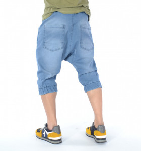 HERREN DENIM DROP CROTCH SHORTS TRENDFIELD - Img 5