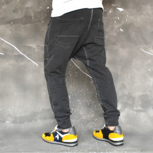 MEN'S JOGGERS DROP CROTCH SWEATPANTS SPRING/FALL TRENDFIELD - Img 4