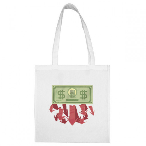 Tote bag Inflatie - IHATEPINK