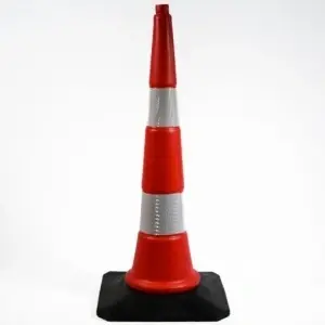 Čunj putarski dvodelni HDPE + Guma 90cm