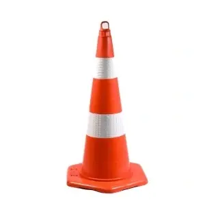 Čunj jednodelni PVC 52cm