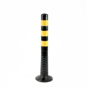 Fleksibilni parking stubić TPU 75cm - crno-žuti