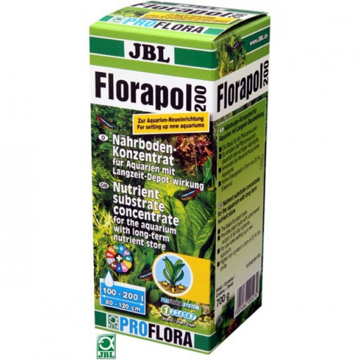 Fertilizant plante acvariu JBL Florapol 700g pentru 100-200 l