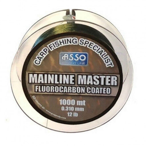 Fir Asso Mainline Master 0.35mm 7.26kg 1000m Green