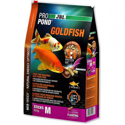 Hrana pentru carasi JBL ProPond Goldfish M 1,7 kg