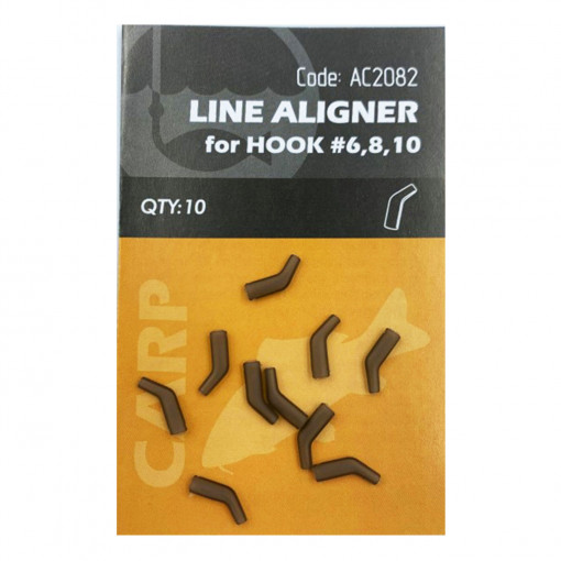 Line Aligner Orange 1cm pentru Carlige No.6,8,10 10buc