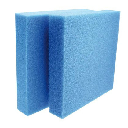 Placa burete AMTRA Blue acvariu/iaz 50X50X3cm porozitate mica (30PPI)