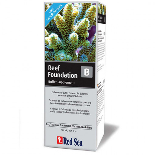 Tratament apa marina Reef Foundation B (Alk) - 500 ml - RED SEA