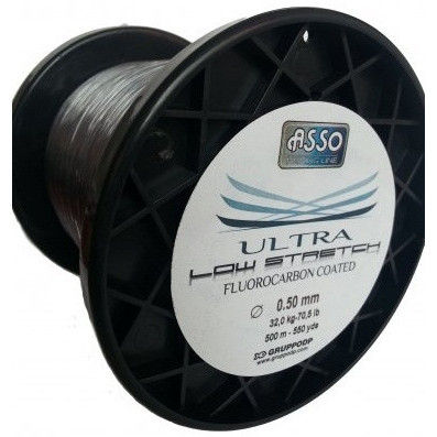Fir Asso Ultra Low Stretch 0.60mm 38.00kg 500m Smoke