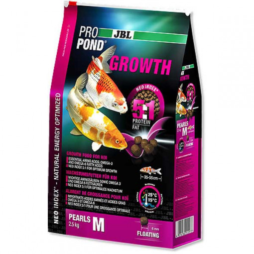Hrana pesti iaz JBL ProPond Growth M 2,5 kg