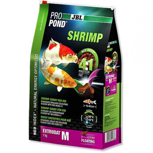 Hrana pesti iaz JBL ProPond Shrimp M 1 kg