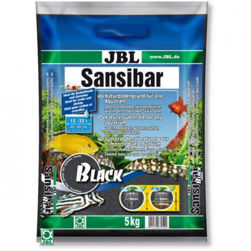 Substrat acvariu JBL Sansibar Black 5 kg