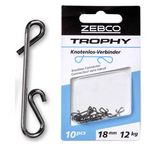 Agrafa Zebco Trophy 16mm 8kg Knotless Connector