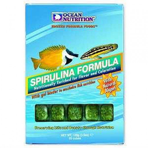 Hrana congelata Ocean Nutrition Spirulina Formula (20 cuburi) 100g