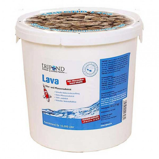 Mediu filtrant Lava TRIPOND Lava 10l(7-8 kg)