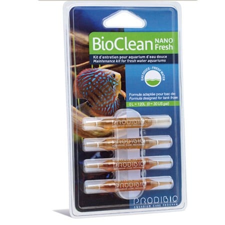 Tratament apa acvariu Bio Clean Nano apa dulce/4 fiole - PRODIBIO