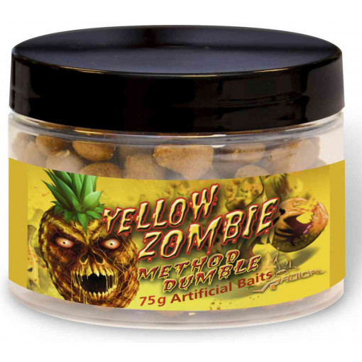 Boilies Radical Method Marbles Yellow Zombie 9mm 75g