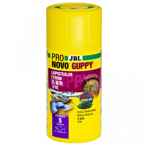 Hrana Guppy JBL PRONOVO GUPPY GRANO S 100 ml CLICK