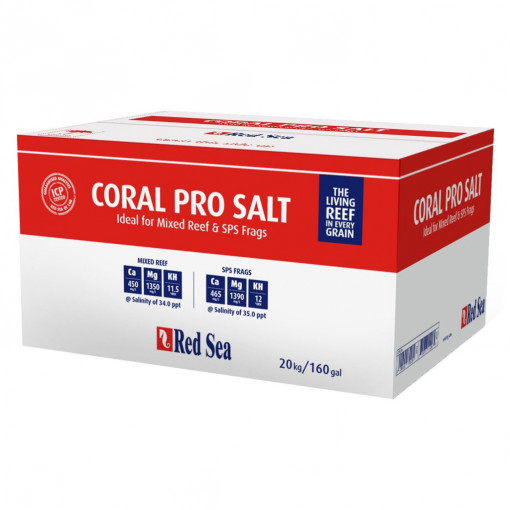 Sare marina Red Sea Coral Pro Salt box 20 kg TRANSPORT GRATUIT!