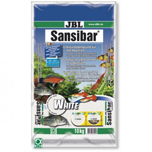 Substrat acvariu JBL Sansibar White 10 kg