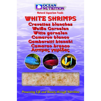 Hrana congelata Ocean Nutrition White Shrimps (mono tray) 100g