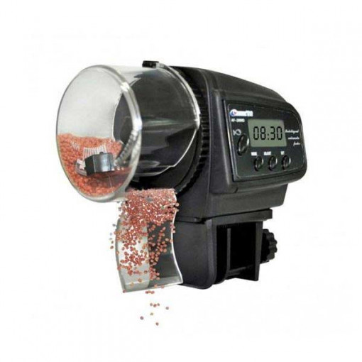 Hranitor automat acvariu cu display digital