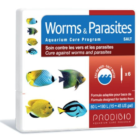 Medicament infectie bacterie Worms&Parasites Salt 6 fiole - PRODIBIO