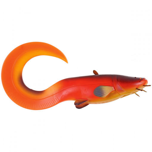 Shad DAM Effzett 200mm Mandarin Catfish Curl Tail
